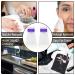 2 Pack Acetone Lockable Alcohol Pump Dispensers 180ml - Easy One-Touch Dispensing for Nail Polish, Makeup Remover, Toner - Empty Bottles - Buy Online on SooperMarket.com