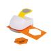 Craft Lever Punch 3 inch Hexagon Punch DIY Handmade Paper Punch (White 3inch Hexagon)
