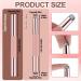 2Pcs Double Head Silicone Lip Brush Kit - Reusable Lip Applicator for Lipstick Gloss & Masks | Elastic Design & Cap Included | International Shipping - Buy Online on SooperMarket.com