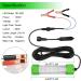 Ankey 12V 100W 6000 Lumen LED Fish Bait Crappie Luring Light - Submersible Night Fishing Lure with 24.6 Ft Cord - Buy Online on SooperMarket.com