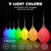 LED POI Balls Set - Beginner & Professional Juggling with Rainbow Colors & Strobe Effect | Premium Light POI Balls for Kids & Adults - Buy Online on SooperMarket.com