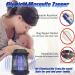 2-in-1 Bug Zapper: High-Powered Waterproof Mosquito Killer - 4200V Electronic Lamp for Home & Garden - Buy Online on SooperMarket.com