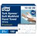 Buy Tork XPress Soft Multifold Paper Towels Bundle - 100289 & 150299 | 21x150 & 20x237 Towels | Universal Folding Dispenser | International Shipping - Buy Online on SooperMarket.com