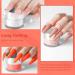 Lavender Violets 12 Pcs Dip Powder Nail Kit Skin Nude White Red Shimmer Orange Colours Dipping Powder Liquid Set with 2in1 Base & Top Coat Activator for French Nail Art Manicure M212 Nude Red - Buy Online on SooperMarket.com