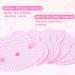 MEKK Lint Free Nail Wipes - 400PCS Cat Shape Remover Pads for Nail Polish & Lash Extensions | Super Absorbent Non-Woven Fabric - Pink - Buy Online on SooperMarket.com