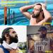 Real Beard Pen - Natural Waterproof Beard Filler & Color Pencil | Long-Lasting Sweatproof Brush for Beard & Eyebrow Definition - Black - Buy Online on SooperMarket.com