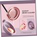 WOFASHPURET 1 Set Makeup Brush Cleaning Silicone Brush Cleaner Portable Hanging Rack for Clothes Makeuo Laundry Racks for Drying Clothes Foldable Makeup Puff Beauty Egg Fabric Makeup Egg - Buy Online on SooperMarket.com
