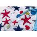 BONVERANO Baby Boys Swimsuit 6-9 Months Blue Star | UPF 50+ Full-Zip Hoodie One Piece Swimwear - Buy Online on SooperMarket.com