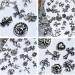 Chrome Hearts Cross Nail Charm Metal Punk Rivet Nail Art Decoration (2 Pack) - Buy Online on SooperMarket.com