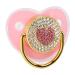 Shop Soft Pink Baby Pacifier - Safe & Flexible Ultralight Design for Comfort | International Shipping Available - Buy Online on SooperMarket.com