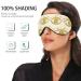 Haskirky Light Blocking Eye Mask - Breathable & Adjustable for Men and Women | Perfect for Travel, Yoga, Meditation, Office, and Deep Sleep - Buy Online on SooperMarket.com