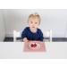 ezpz Mini Bowl (Blush) - Silicone Suction Bowl for Infants + Toddlers with Built-in Placemat - Includes Reusable Travel Bag - Buy Online on SooperMarket.com