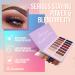 Best Pro Eyeshadow Palette Matte - 16 Highly Pigmented Vegan Shades for Warm Natural Smoky Eye Makeup - Buy Online on SooperMarket.com