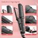 Shop 4 in 1 Hair Crimper for Women - Ceramic Waver & Flat Iron Fast Heating Hair Tool in Rose Gold - Buy Online on SooperMarket.com
