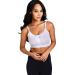 Macom Women's The Signature Bra Semi-Transparent 28 White