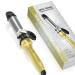 1 1/4 Inch Curling Iron 10 Inch Length Travel Curling Iron Mini with 3 Temperatures Dual Voltage & Rapid Heating Small Titanium Curling Wand