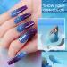 28g Blue & Purple Glitter Color Change Dip Powder Nails - Long-lasting No UV Light Needed (W-No.5) | International Shipping - Buy Online on SooperMarket.com