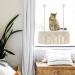 Dahey Macrame Cat Window Perch - Boho Cat Hammock Bed for Indoor Cats - Wall Mounted Pet Resting Seat with Tassel - Safety Space Saving Kitty Swing Shelf - Holds up to 45 lbs - Gift - Buy Online on SooperMarket.com