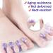 Sibba 2 Pairs Gel Toe Separators for Overlapping Toes, Bunions, Hammer Toe - Foot Pain Relief | Style A - Buy Online on SooperMarket.com
