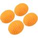 Reusable Laundry Ball Laundry Supplies Washing Balls 4Pcs/Set Orange Reusable Balls Washing Laundry Ball for Home Clothes Cleaning - Buy Online on SooperMarket.com