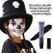 Go Ho Black Face Paint | Easy-to-Use Waterproof Oil-Based Stick for Halloween Cosplay Zombie & Goth Makeup - Buy Online on SooperMarket.com