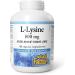 Natural Factors L-Lysine 500mg 180 vegetarian capsules Helps Reduce the Recurrence Severity and Healing Time of Cold Sores - Buy Online on SooperMarket.com