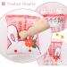 Cute Snack Pillow Bunny Plush Toy - Kawaii Rabbit Pudding Pillow with Removable Bunny Dolls - Creative Gift for Kids - 8 Sakura Bunnies - Buy Online on SooperMarket.com
