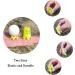 Plastic Golf Tees 20Pcs Pack for Indoor & Outdoor Simulator Practice - 10 Tall & 10 Small Yellow Tees for Winter Turf & Driving Range - Buy Online on SooperMarket.com