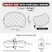Hikenture Ultralight Camping Pillow - Inflatable & Washable, Neck & Lumbar Support, Portable Blow Up Pillow for Outdoor Travel - Grey 16.2x10.6x3.75 - Buy Online on SooperMarket.com