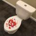 Iconikal 2-Piece Valentine's Toilet Seat Cling Decoration Set - Buy Online on SooperMarket.com