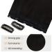 S-noilite Clip In Extensions | Dark Black 76cm Half Wig & Hair Compression - Smooth 3/4 Wig - Buy Online on SooperMarket.com