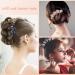 DHWEKU Rhinestone Hair Comb Hair Accessories Comb 3 Pieces Butterflies and Flowers Hair Comb with Rhinestones 3 Colours Bridal Hair Accessories Hair Side Comb for Women and Girls - Buy Online on SooperMarket.com