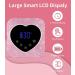 Buy UV Light for Nails - 74W Cordless Rechargeable Nail Lamp for Fast Drying | 5 Timer & Touch Control | Perfect for Salon & Home Use - Buy Online on SooperMarket.com