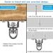 SELEWARE Heavy Duty Boxing Punching Bag Hanger | 360 Rotate Bracket with Bearing | Wood Beam Holder for Boxing & Muay Thai Training | 700lbs Capacity - Buy Online on SooperMarket.com