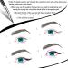 12 Pieces Angled Eyeliner Brushes - Lightweight & Fine Bent Angle for Precise Makeup Application - Buy Online on SooperMarket.com