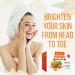 All Natural Turmeric Soap Bar for Face & Body - Brighten Skin Even Tone Fade Marks - Made in USA - Perfect for All Skin Types - Buy Online on SooperMarket.com