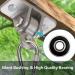 304 Stainless Steel Heavy Duty Swing Hangers Set of 2 - Mounting Hardware Included - Buy Online on SooperMarket.com