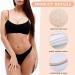 Horoper 2-Pack Reusable Castor Oil Breast Pads - Washable Nursing Inserts for Breastfeeding & Discharge Relief - Buy Online on SooperMarket.com