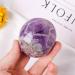 Amethyst Thumb Pocket Stone - Polished Energy Crystal Stone Polished Energy Crystal Stone Crystal Polished Gemstone for Stress Relief Meditation - Buy Online on SooperMarket.com