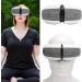 Rechargeable Eye Massage Device - Warmth Vibration & Compression - Bluetooth Mask for Eye Circles & Dry Eyes - 4 Modes - Buy Online on SooperMarket.com