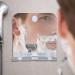 Fog Free Anti-Fog Shower Mirror with Razor Holder - Frameless Wall Hanging Shave Makeup Mirror | Bathroom Accessories for Men - Buy Online on SooperMarket.com
