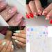 5D Embossed Spring Daisy Nail Art Stickers - Self-Adhesive White Yellow Flower Decals - Buy Online on SooperMarket.com