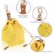 Newofview Dog Treats & Food Storage Bag - Durable Canvas Training Feed Bag with Clip Buckle - Yellow - Buy Online on SooperMarket.com