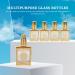 FRCOLOR 4PCS Refillable Travel Perfume Bottles - Mini 0.5oz Golden Perfume Spray for International Shipping - Buy Online on SooperMarket.com