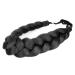 DIGUAN Afro Thick Yaki Straight Wide 2 Strands Synthetic Braided Headband for Black Women - Kinky Straight Natural Black Hairpiece - Buy Online on SooperMarket.com