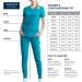 Cherokee Workwear Women's Infinity Crew Neck Scrubs Shirt - Large Navy - Buy Online on SooperMarket.com
