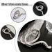 Punk Style Metal Silver Hair Claw Barrette - Irregular Hair Clip for Women, Hair Accessory 1Pcs - Buy Online on SooperMarket.com