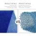 TPPIG 3 Pieces Bath Sponge Net African Long Net Exfoliating Body Scrubber Scrubber Skin Smoother - Buy Online on SooperMarket.com