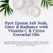 Dr Teal's Pure Epsom Salt Soak Glow & Radiance with Vitamin C & Citrus Essential Oils 3 lbs - Pack of 4 - Buy Online on SooperMarket.com