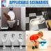 12PCS Box Toilet Cleaning Tablets Toilet Cleaners with Bleach Slow Releasing for Bathroom Toilet Tank - Buy Online on SooperMarket.com
